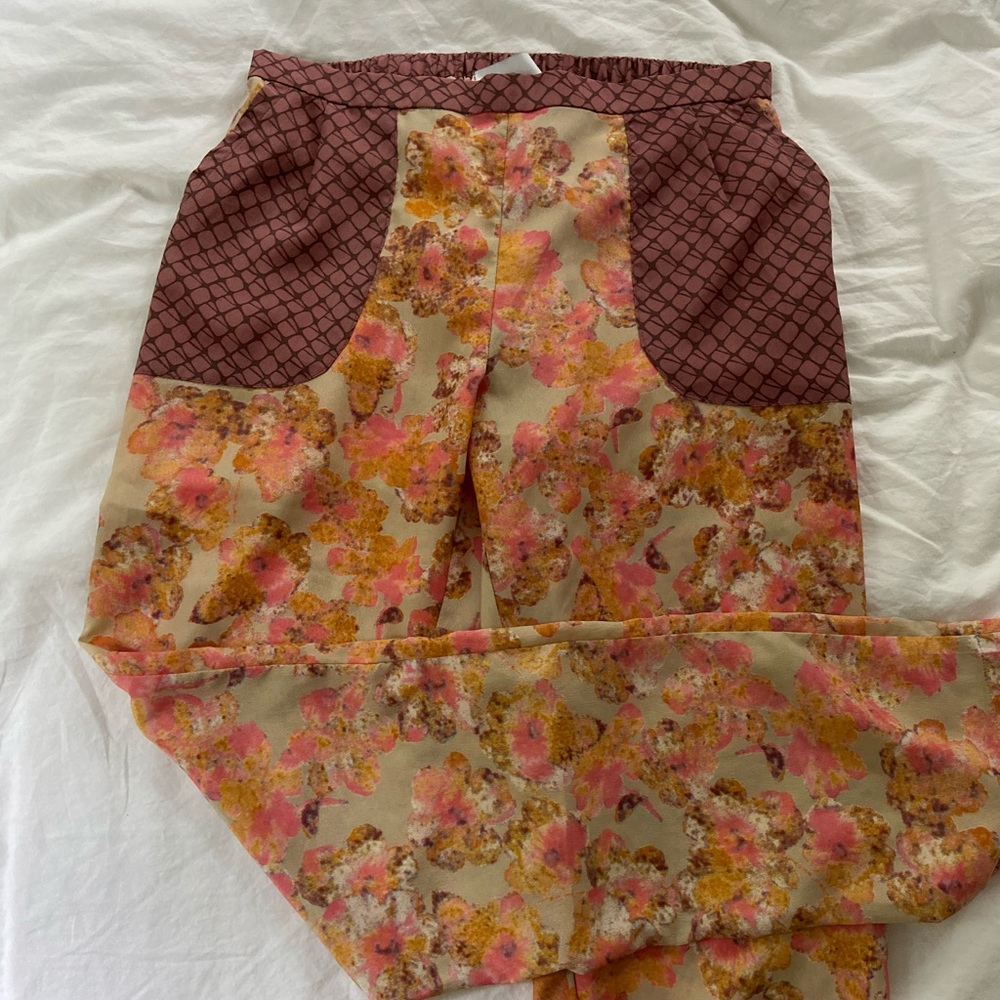 Fun Floral Bar III Pants